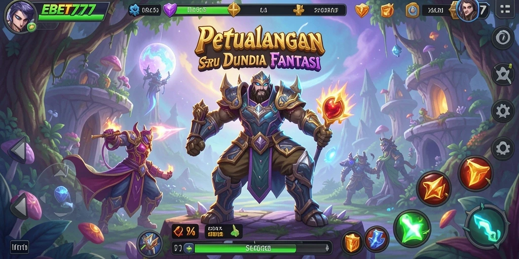 Tampilan menakjubkan dari gameplay EBET777 yang penuh petualangan.
