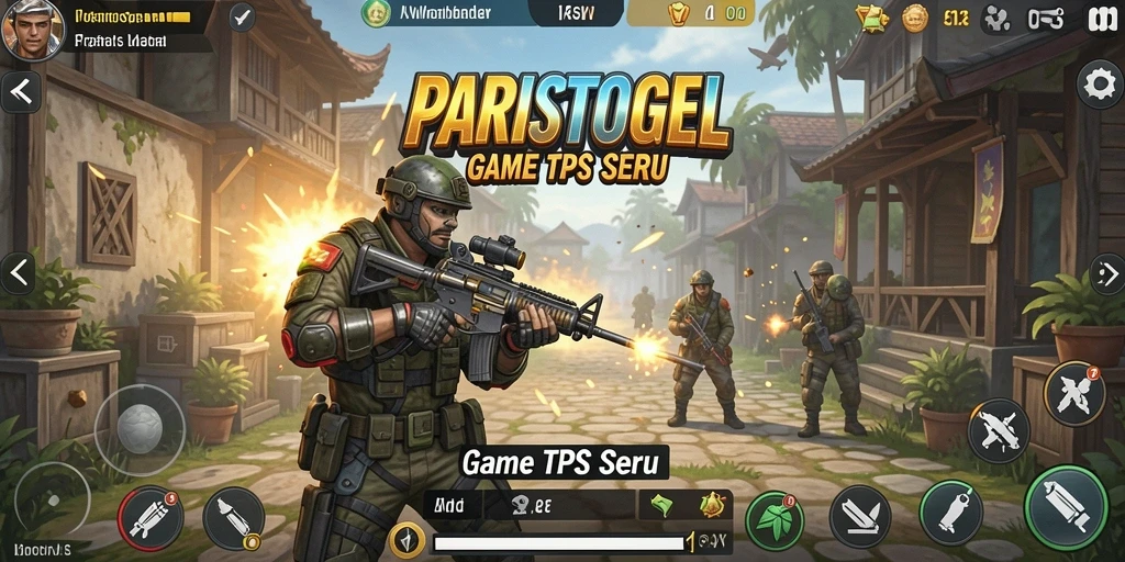 Tampilan gameplay seru dari PARISTOGEL yang memikat.