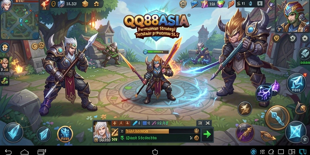 Screenshot gameplay menampilkan strategi cerdas dalam QQ88ASIA.